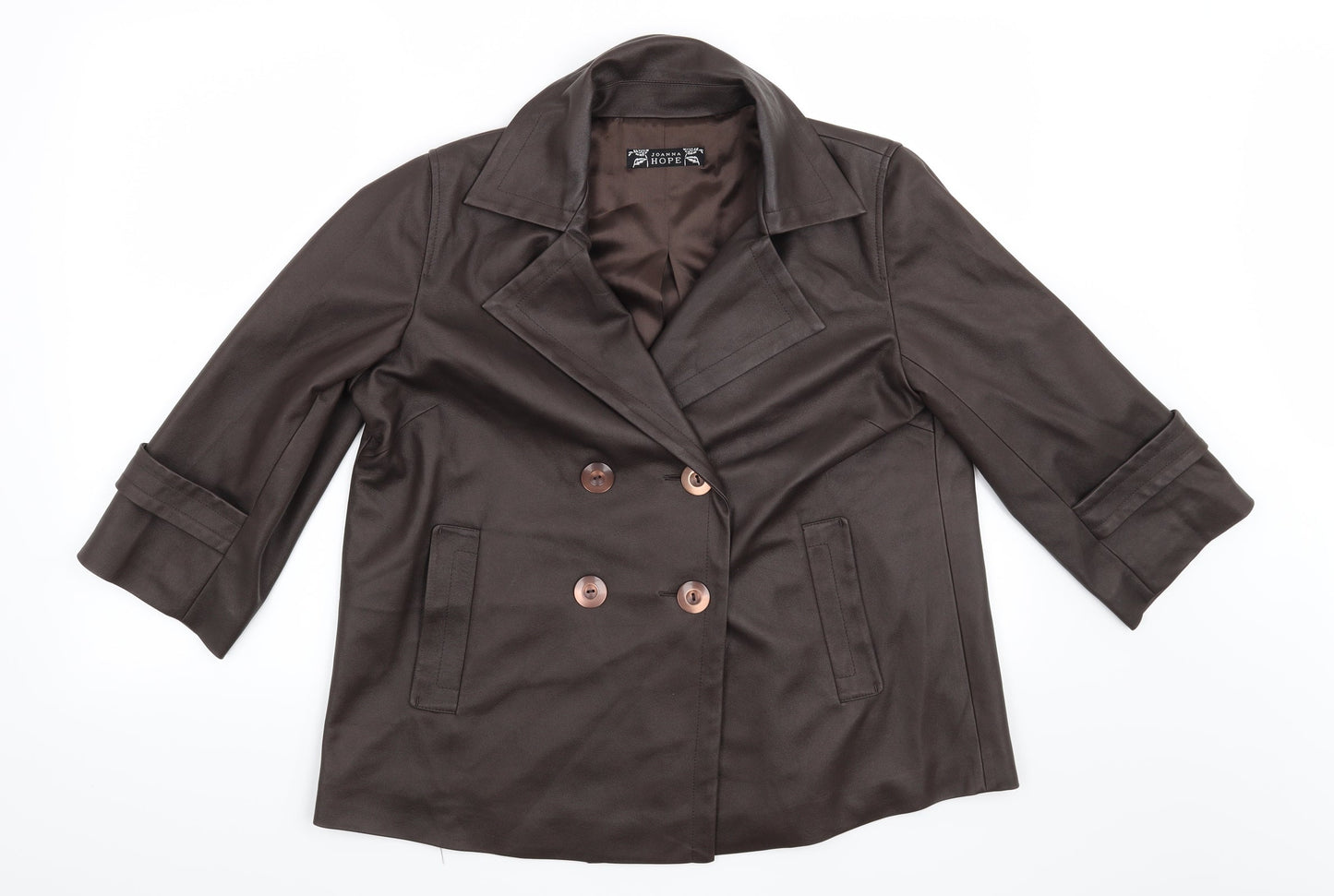 Joanna Hope Womens Brown   Jacket  Size 14