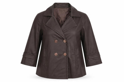 Womens UK Size 14 Joanna Hope Brown Jacket