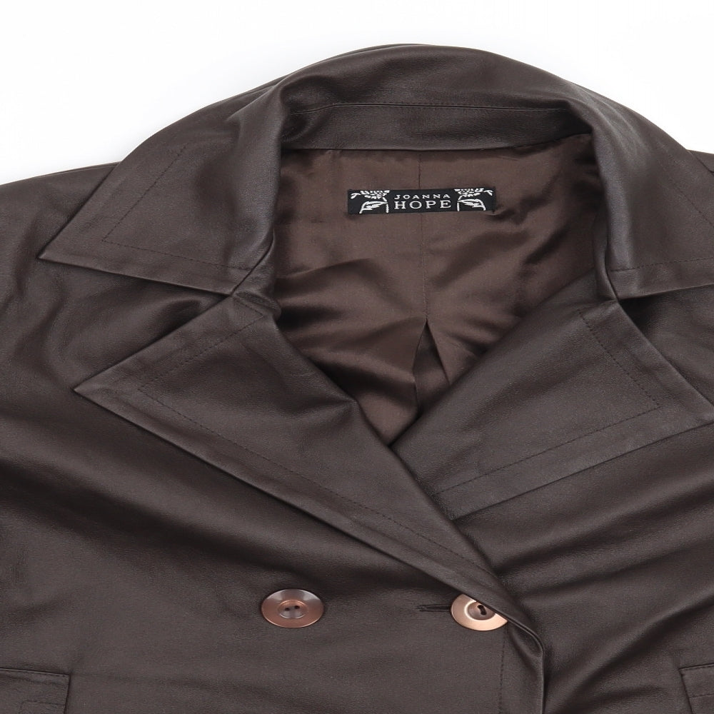 Joanna Hope Womens Brown   Jacket  Size 14