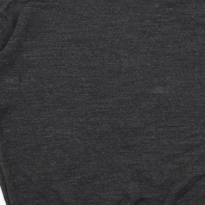 F&F Mens Grey   Henley Jumper Size S