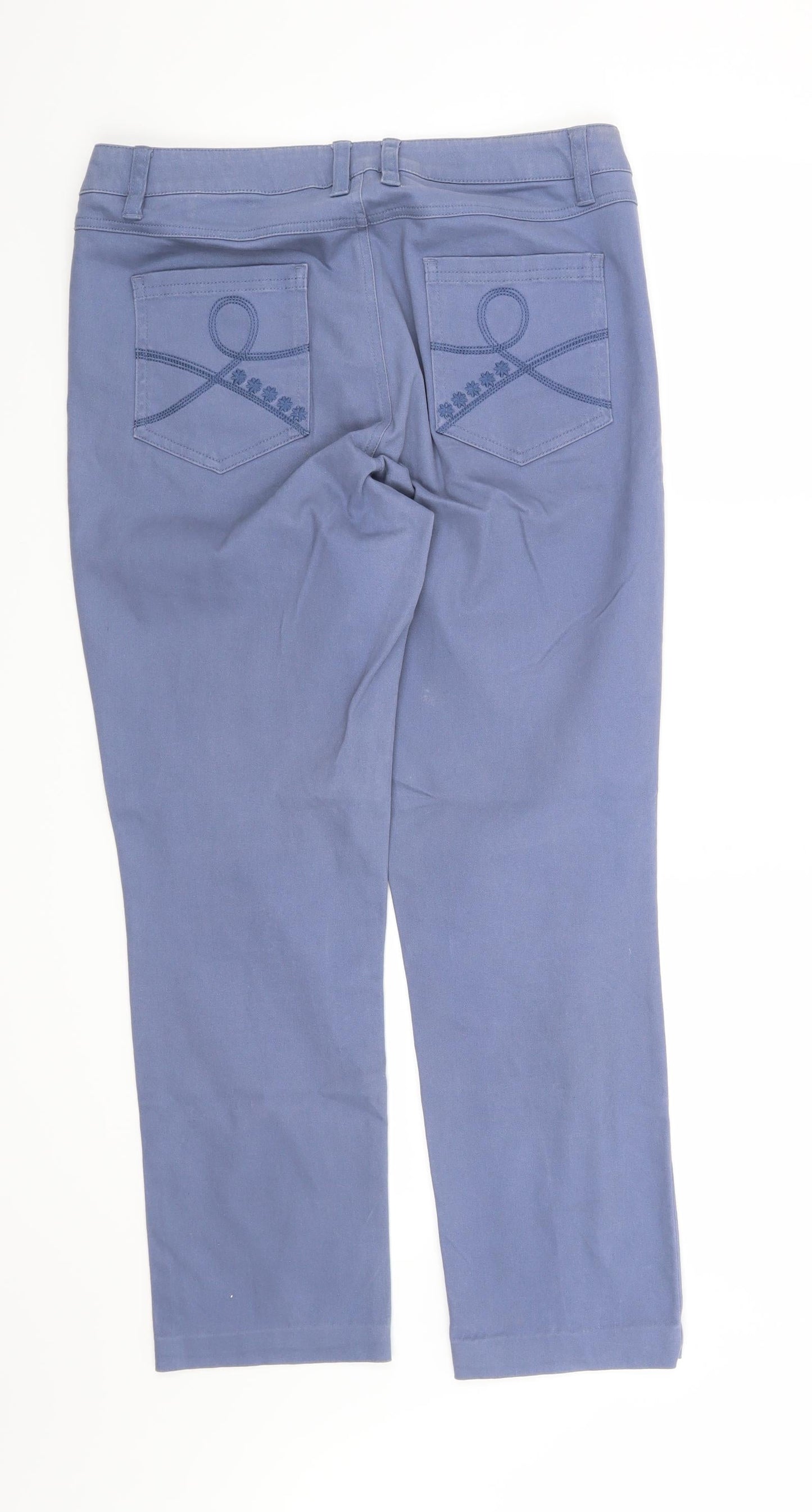 Womens UK Size 10 John Lewis Regular Fit Skinny Blue Jeans