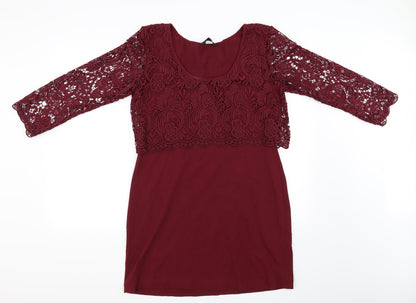 Great Plains Womens Red   A-Line  Size L