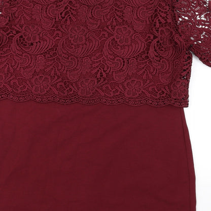 Great Plains Womens Red   A-Line  Size L