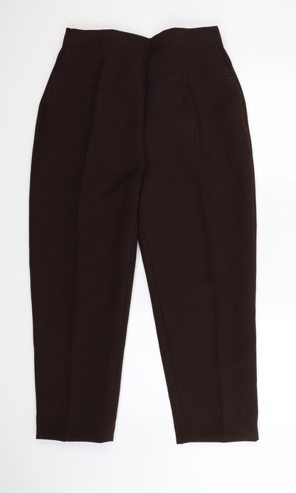 Womens UK Size 18 Preworn Regular Fit  Grey Trousers
