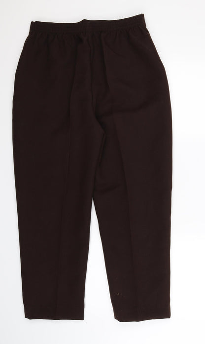 Womens UK Size 18 Preworn Regular Fit  Grey Trousers