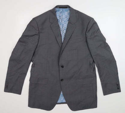 Marks and Spencer Mens Grey   Jacket Suit Jacket Size 42