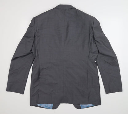 Marks and Spencer Mens Grey   Jacket Suit Jacket Size 42
