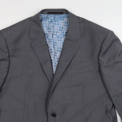 Marks and Spencer Mens Grey   Jacket Suit Jacket Size 42