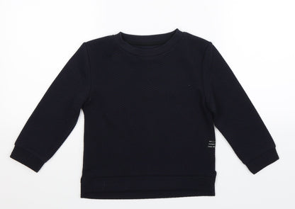 Primark Boys Blue   Pullover Sweatshirt Size 3-4 Years