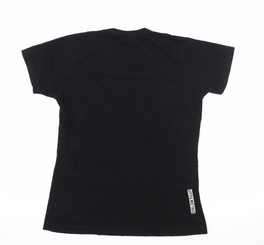 B&C collection Womens Black  Jersey Basic T-Shirt Size L  - Equality Girl