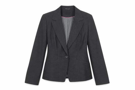 Womens UK Size 14 George Regular Grey Suit Jacket