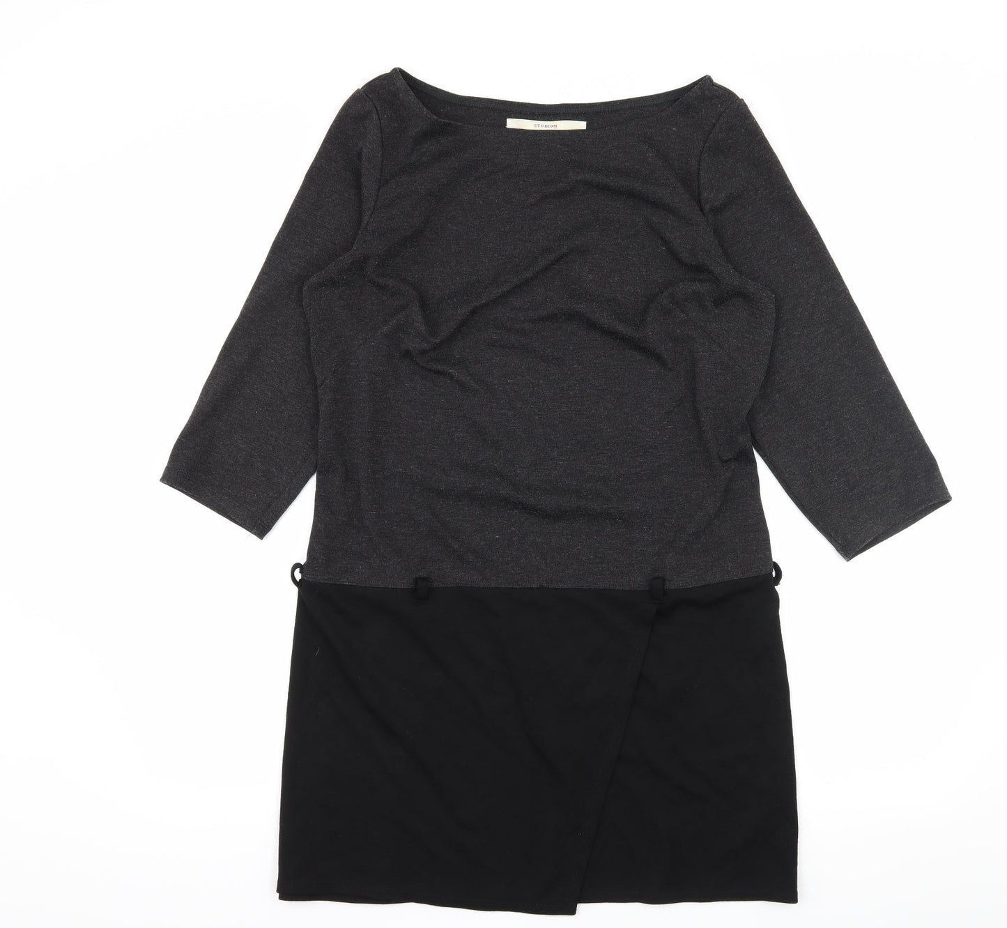 Studio M Womens Red  Jersey A-Line  Size M