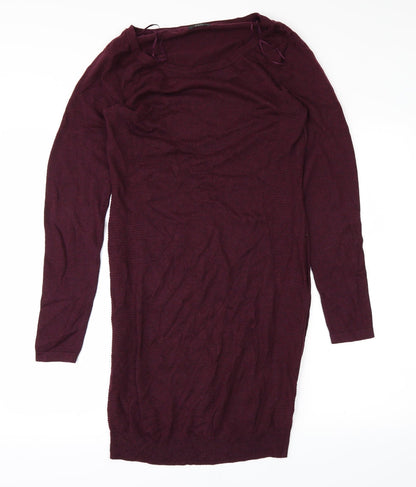 F&F Womens Purple   Pencil Dress  Size 10