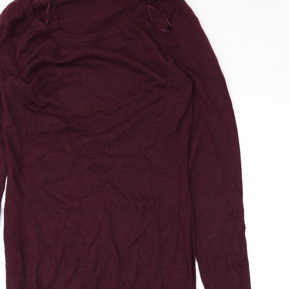 F&F Womens Purple   Pencil Dress  Size 10