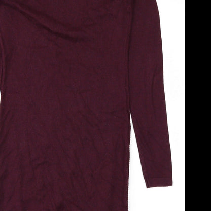 F&F Womens Purple   Pencil Dress  Size 10