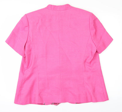 Womens UK Size 18 Anna Rose Pink Jacket