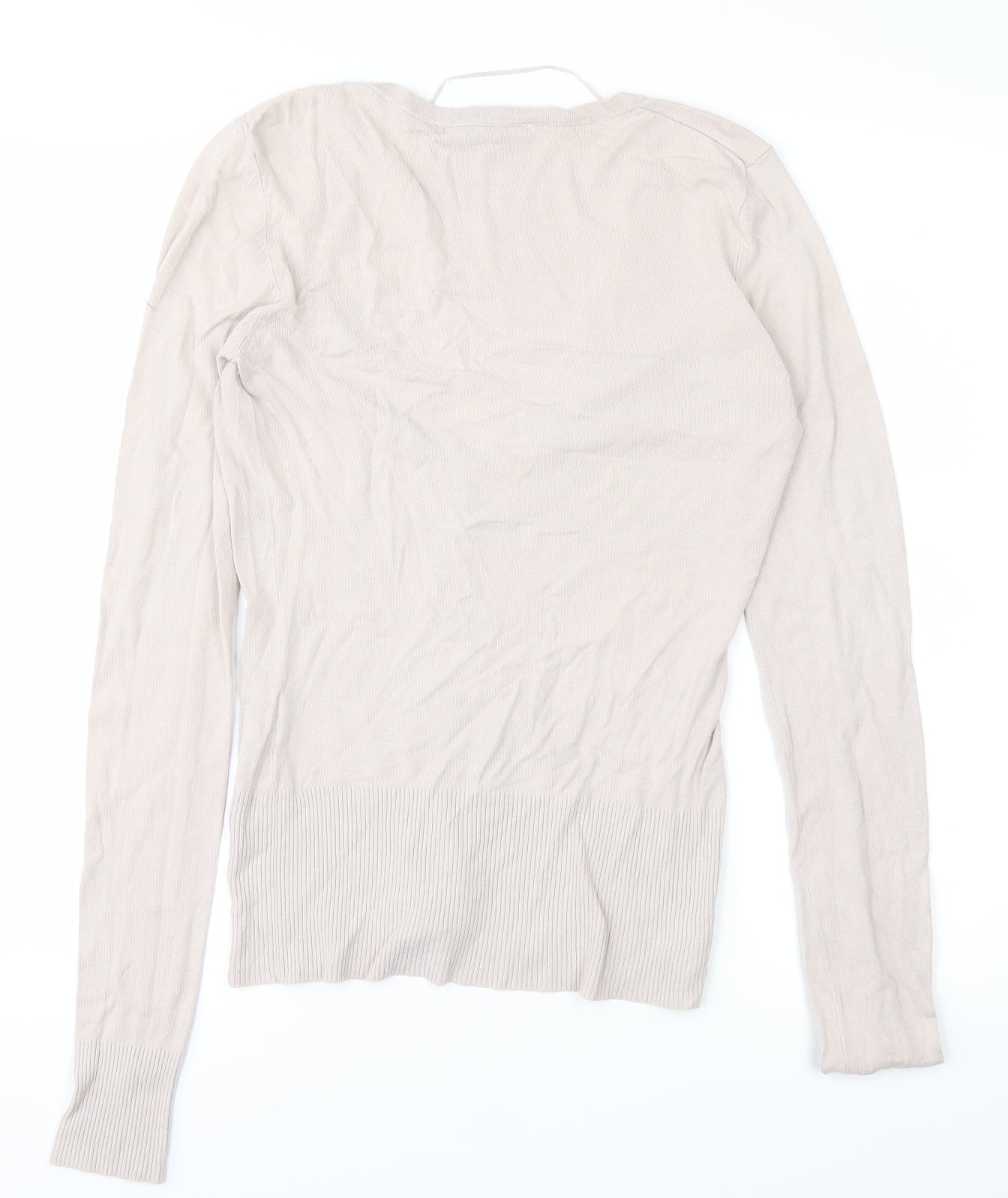 Womens UK Size 6 H&M Grey Basic Blouse