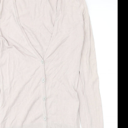 Womens UK Size 6 H&M Grey Basic Blouse