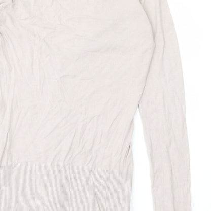 Womens UK Size 6 H&M Grey Basic Blouse