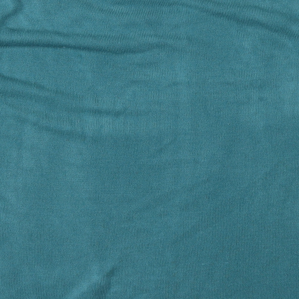 BM Womens Blue  Knit Pullover Jumper Size XL