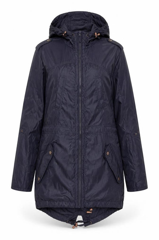 Womens UK Size 10 New Look Purple Windbreaker Coat