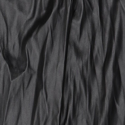 PRETTYLITTLETHING Womens Black   Trousers  Size 8 L25 in