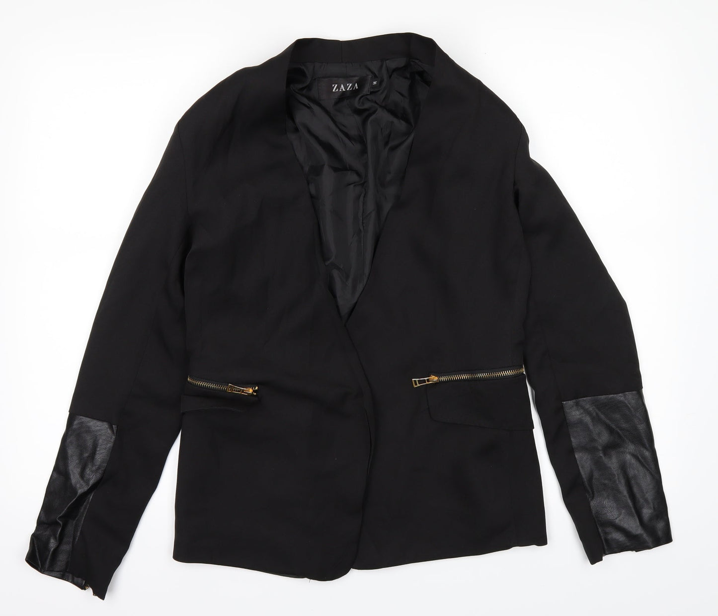 zaza Womens Black   Jacket  Size M