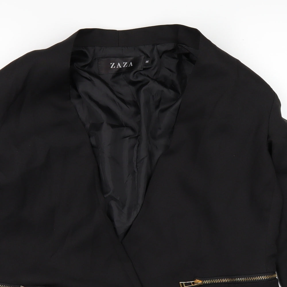 zaza Womens Black   Jacket  Size M
