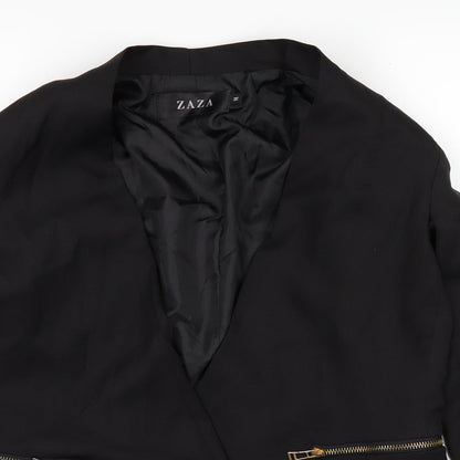 zaza Womens Black   Jacket  Size M
