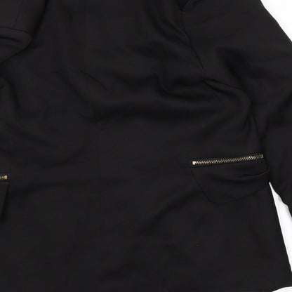 zaza Womens Black   Jacket  Size M