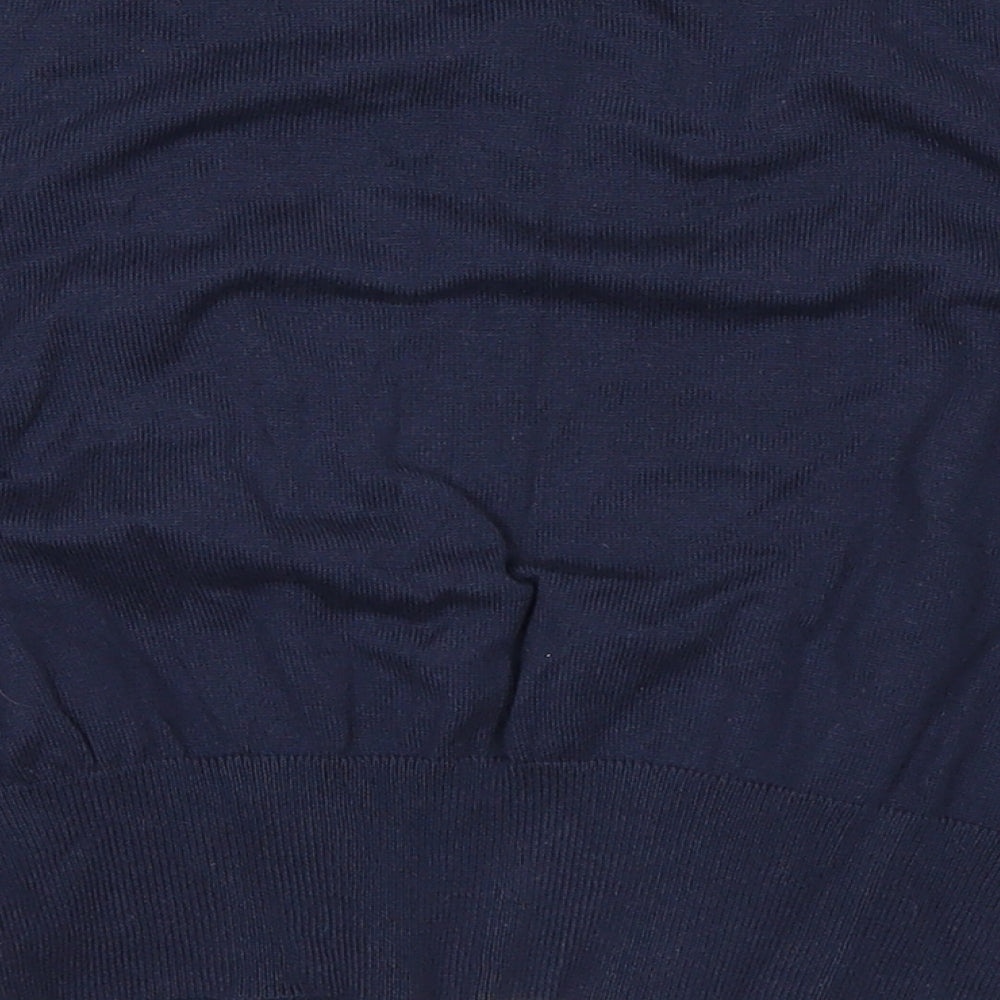 F&F Girls Blue   Cardigan Jumper Size 12 Years
