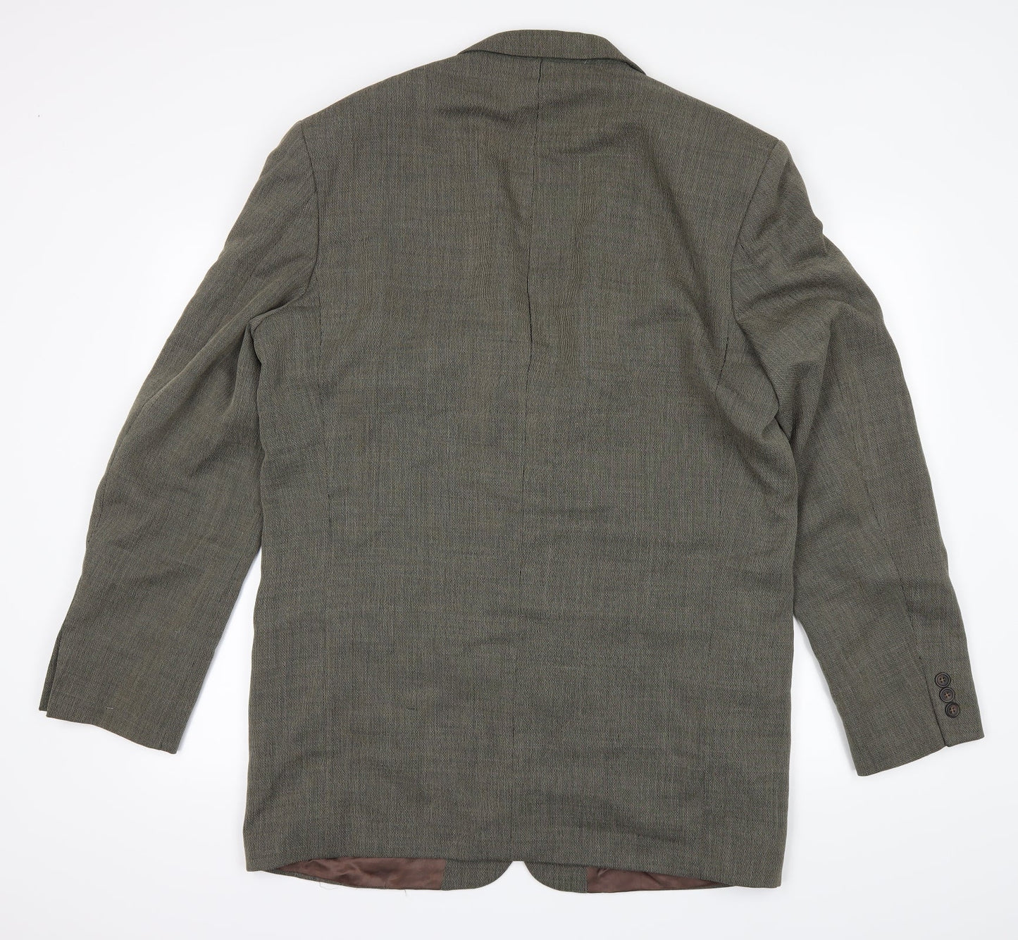 Mens UK Size 42 Burton Regular Green Suit Jacket