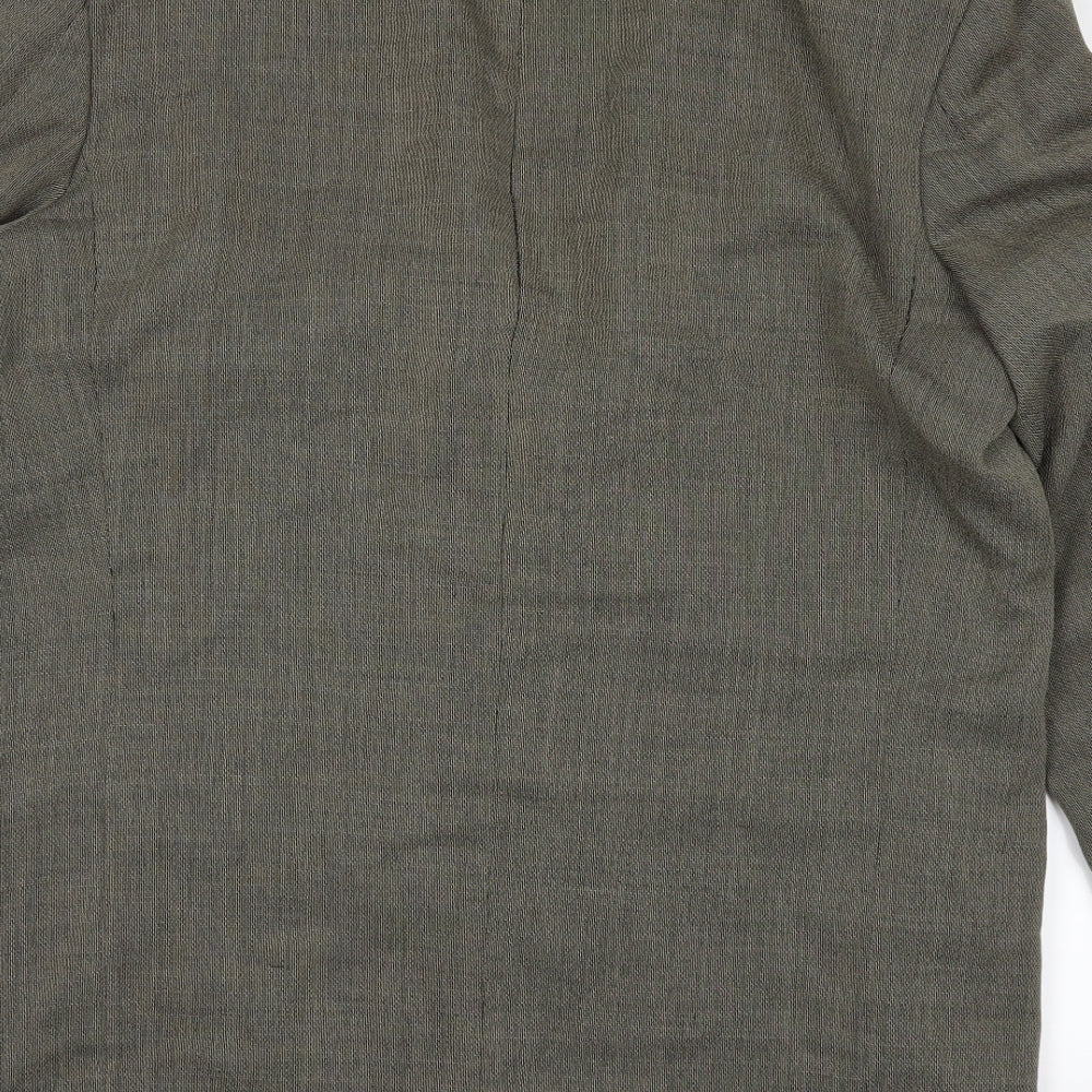 Mens UK Size 42 Burton Regular Green Suit Jacket