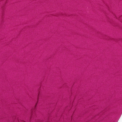 Womens UK Size L Mudflower Pink Basic T-Shirt