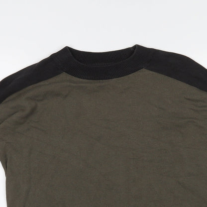 VILA Mens Green   Pullover Jumper Size M