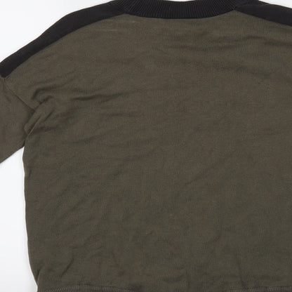 VILA Mens Green   Pullover Jumper Size M