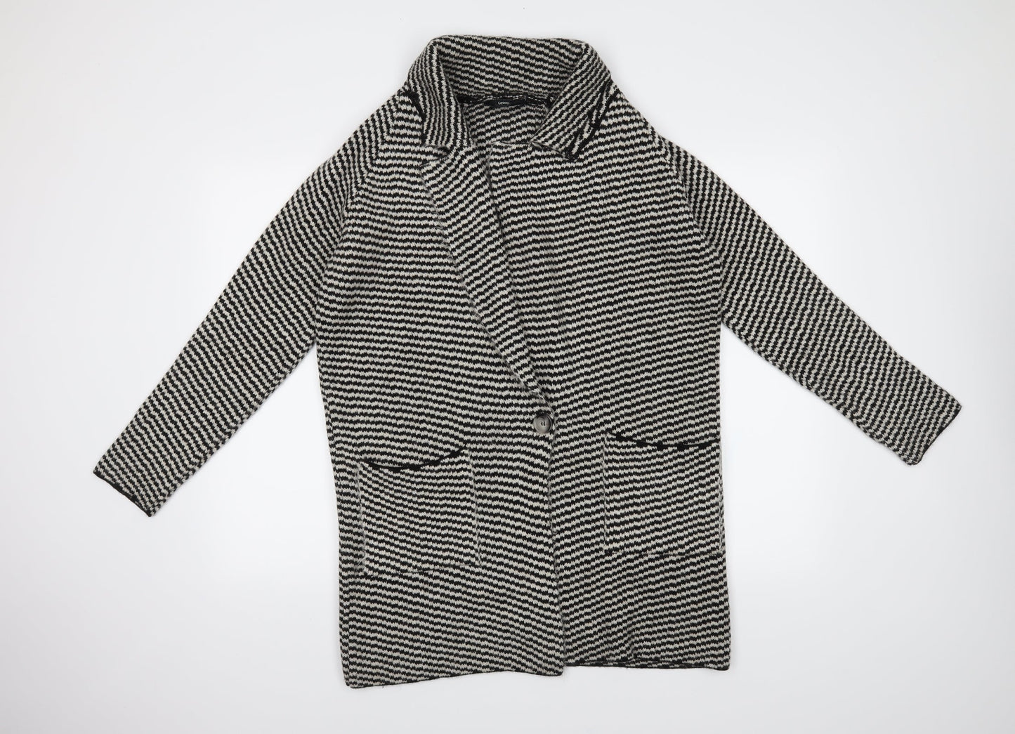 George Womens Black   Cardigan Jumper Size 8