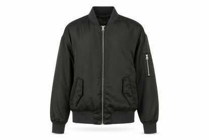H&M Womens Green   Bomber Jacket Coat Size 6