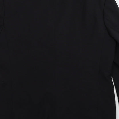 Mens UK Size 42 greenwoods Regular Black Suit Jacket