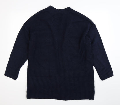 Marks and Spencer Womens Blue  Knit Cardigan Jumper Size M