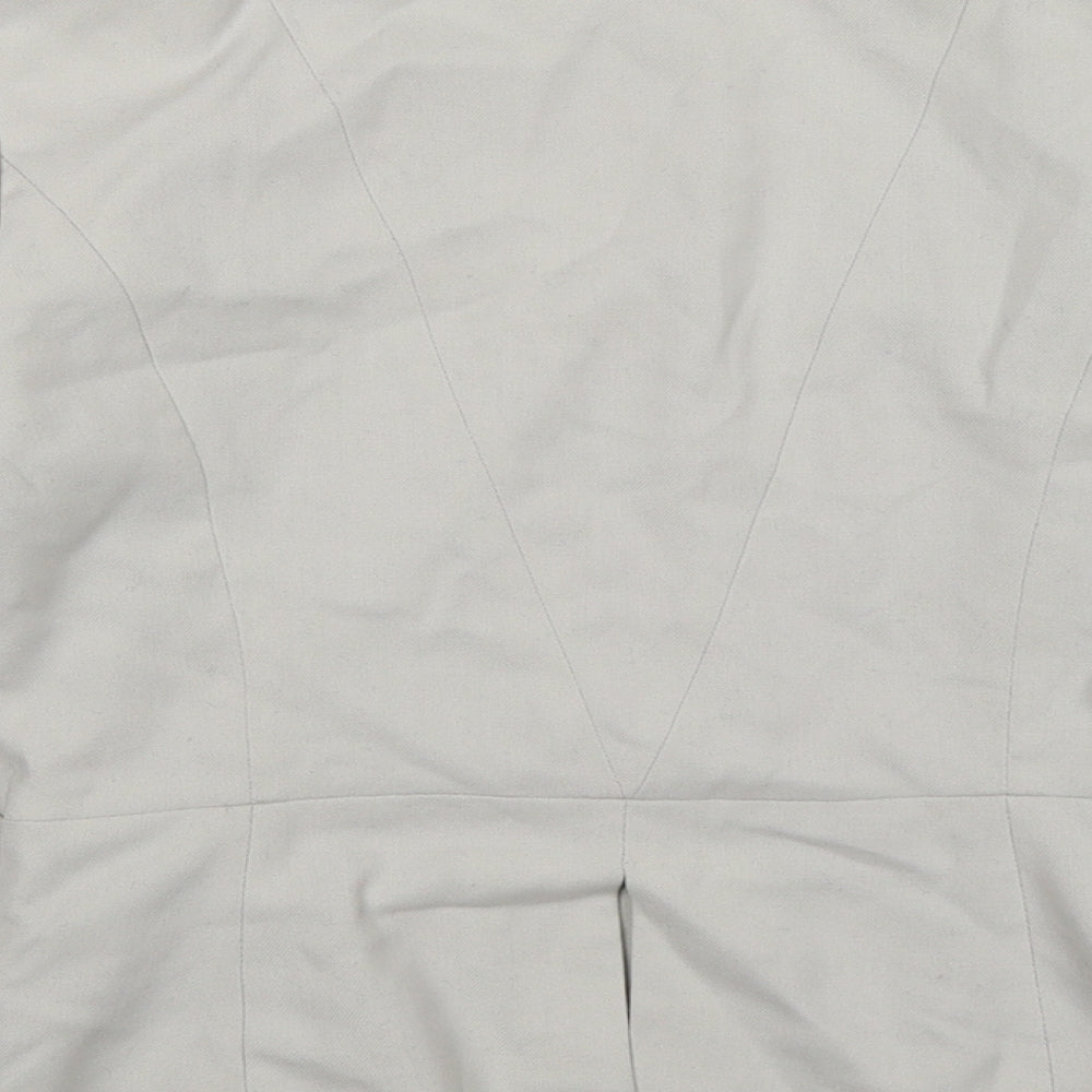 H&M Womens Beige   Jacket Blazer Size 6