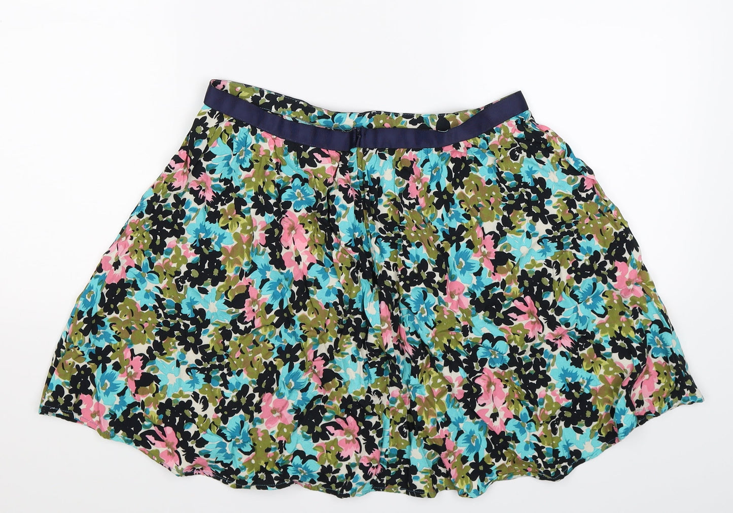 Womens UK Size 12 Topshop Flare  Skirt