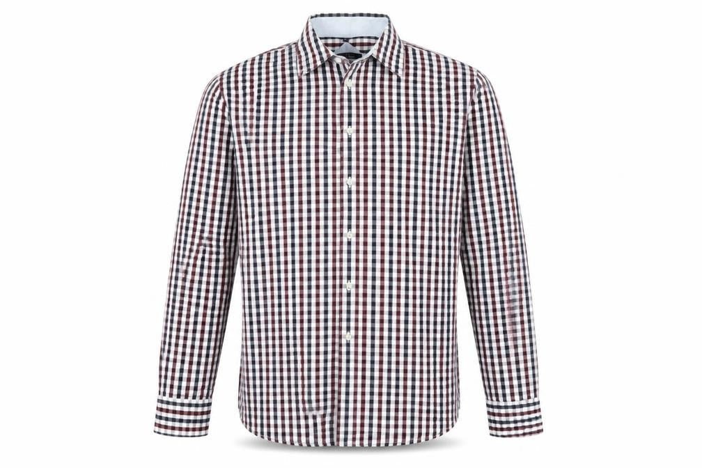 Mens UK Size L MCNEAL Blue  Button-Up Long Sleeve Casual Shirt