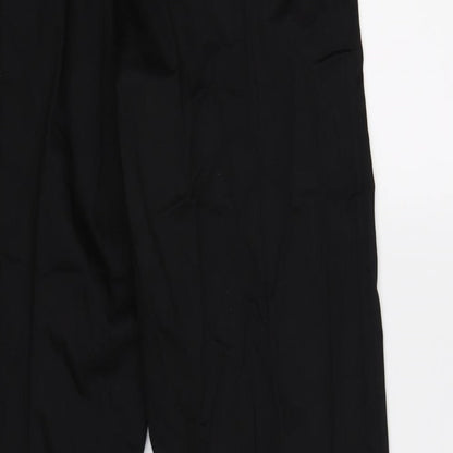 Mens UK Size 32 benchwork Regular Fit  Black Trousers