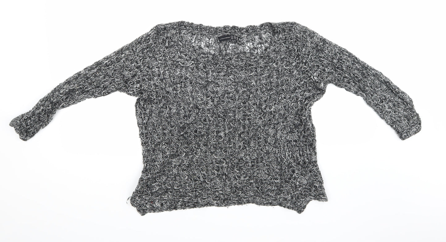 Primark Womens Silver   Pullover Jumper Size 6