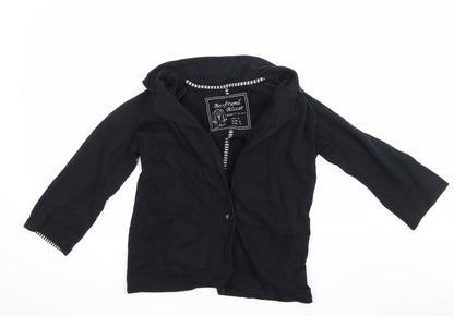Womens UK Size  Denim & Co. Black Overcoat