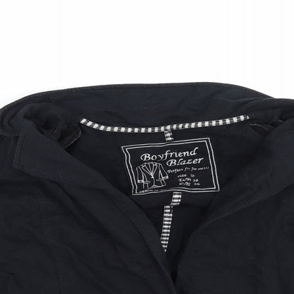 Womens UK Size  Denim & Co. Black Overcoat