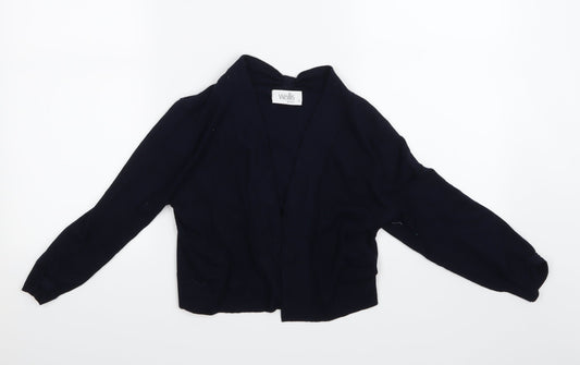 Wallis Womens Blue   Cardigan Jumper Size 6