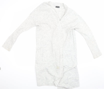 Primark Womens Grey   Cardigan Jumper Size S