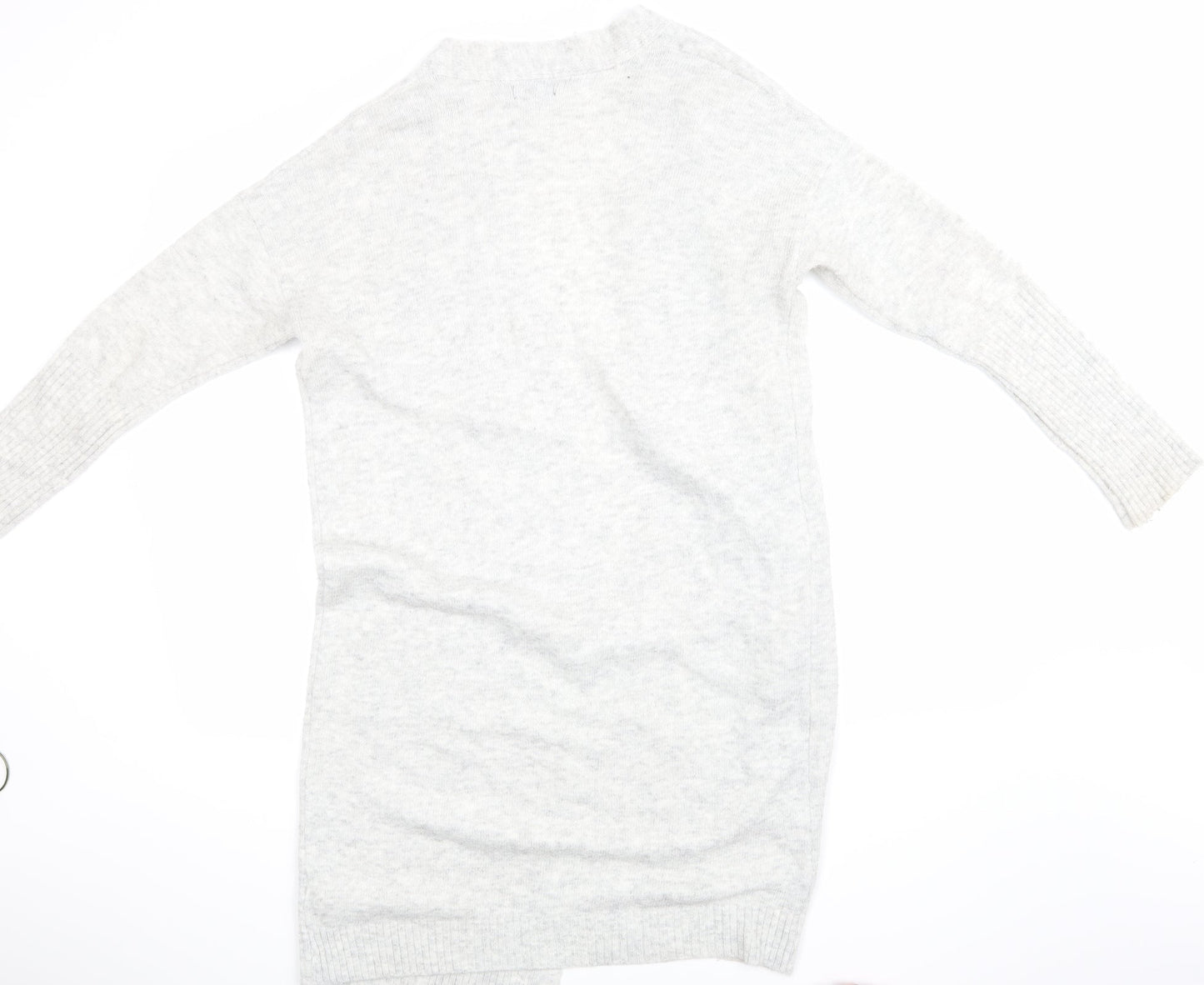 Primark Womens Grey   Cardigan Jumper Size S
